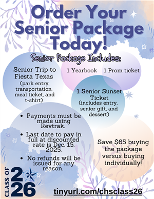Senior Package Flyer